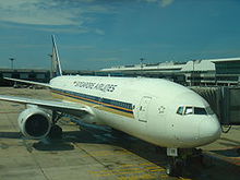 新加坡航空波音777客机