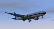 中国南方航空的777-200ER