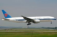 中国南方航空的波音777-200
