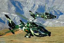 陆航直-9WA战术攻击武装直升机在军演中