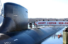 吉米·卡特号的潜艇围壳