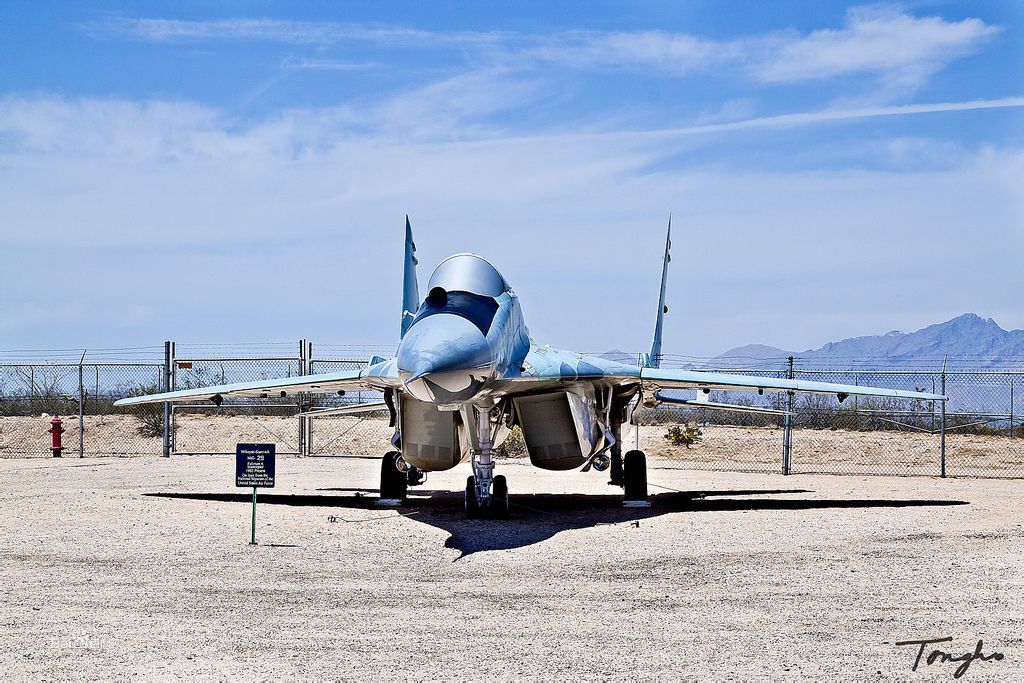 静态展示的米格-29