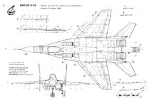 米格-29发动机线图