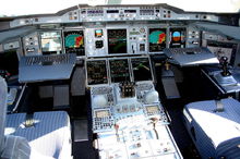 空中客车A380驾驶室