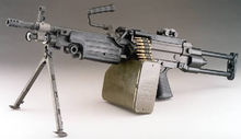 美军装备的M249