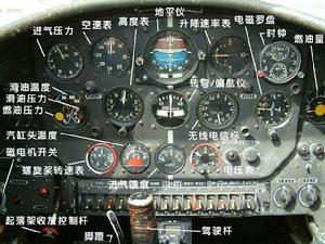 初教-6座舱仪表