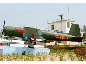 保存在中国试飞院的初教-6（“红专502”）