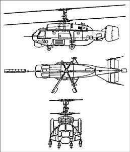 卡-27的三视图