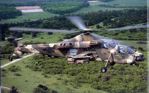 南非CSH-2ROOIVALK石茶隼武装直升机