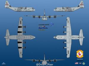 C-130J型六视图