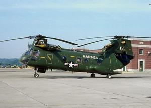 HMX-1中队的CH-46F