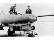 Me 262A-1a/U4机首安装50mm MK214 型航炮