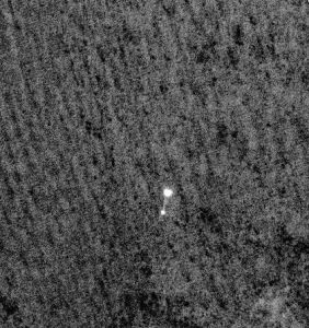 美火星勘测卫星拍到凤凰号登陆过程