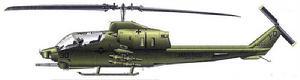 AH-1T在垂尾下方增加了一小片尾鳍