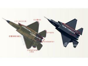 歼-31战斗机2.0版改进对比图