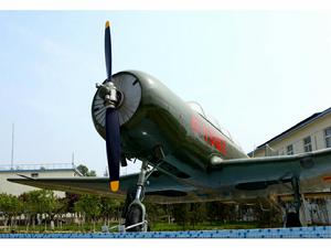 保存在中国试飞院的初教-6（“红专502”）