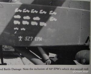 波斯湾战争期间一架AH-64机身上的战果