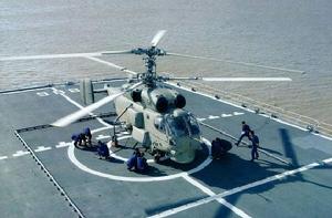 中国海军装备的卡-28舰载直升机