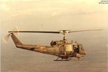 越南上空的UH-1P