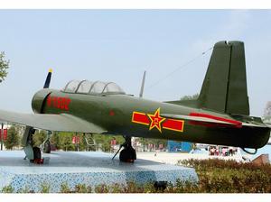 保存在中国试飞院的初教-6（“红专502”）