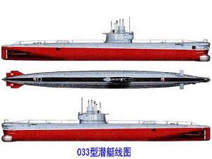 033型潜艇线图